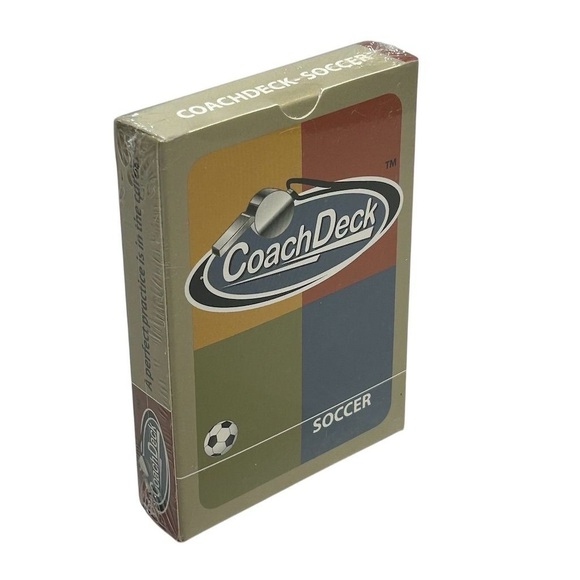 CoachDeck Soccer Drills Instructional Cards for Trainers & Coaches - Picture 2 of 7